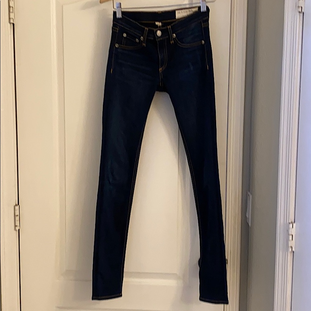 Rag and Bone low rise skinny jeans size 25
